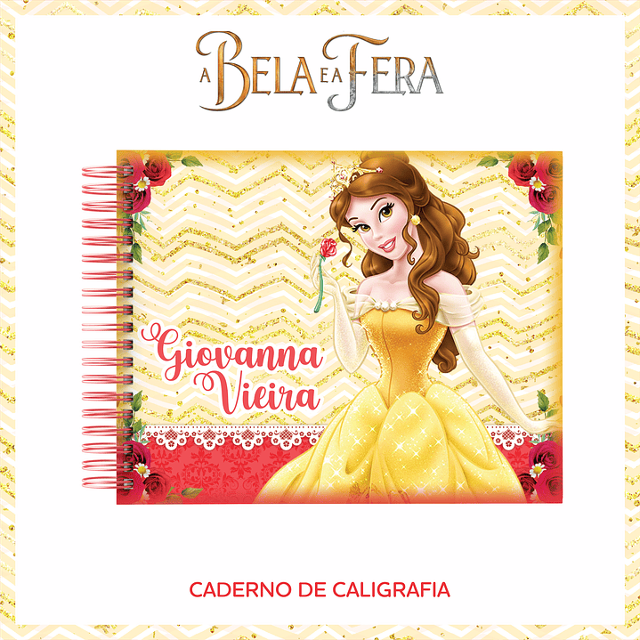 Arquivo Encadernação Escolar A Bela e a Fera 2021 11