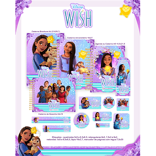 Arquivo Encadernação Escolar 2026 Wish 