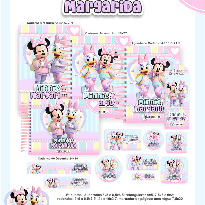 Arquivo Encadernação Escolar 2026 Minnie e Margarida  1