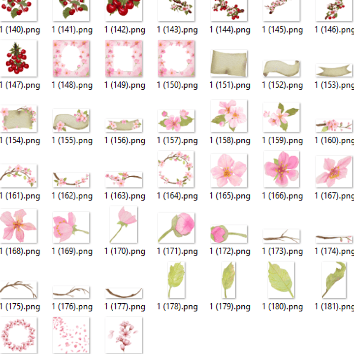 Kit Digital Árvore Cerejeira  3