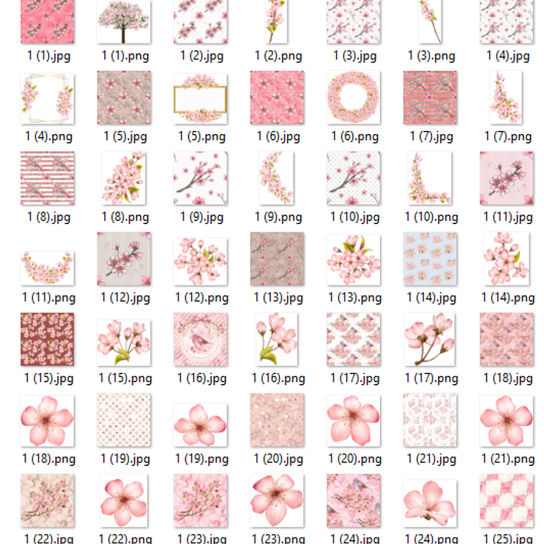 Kit Digital Árvore Cerejeira  6