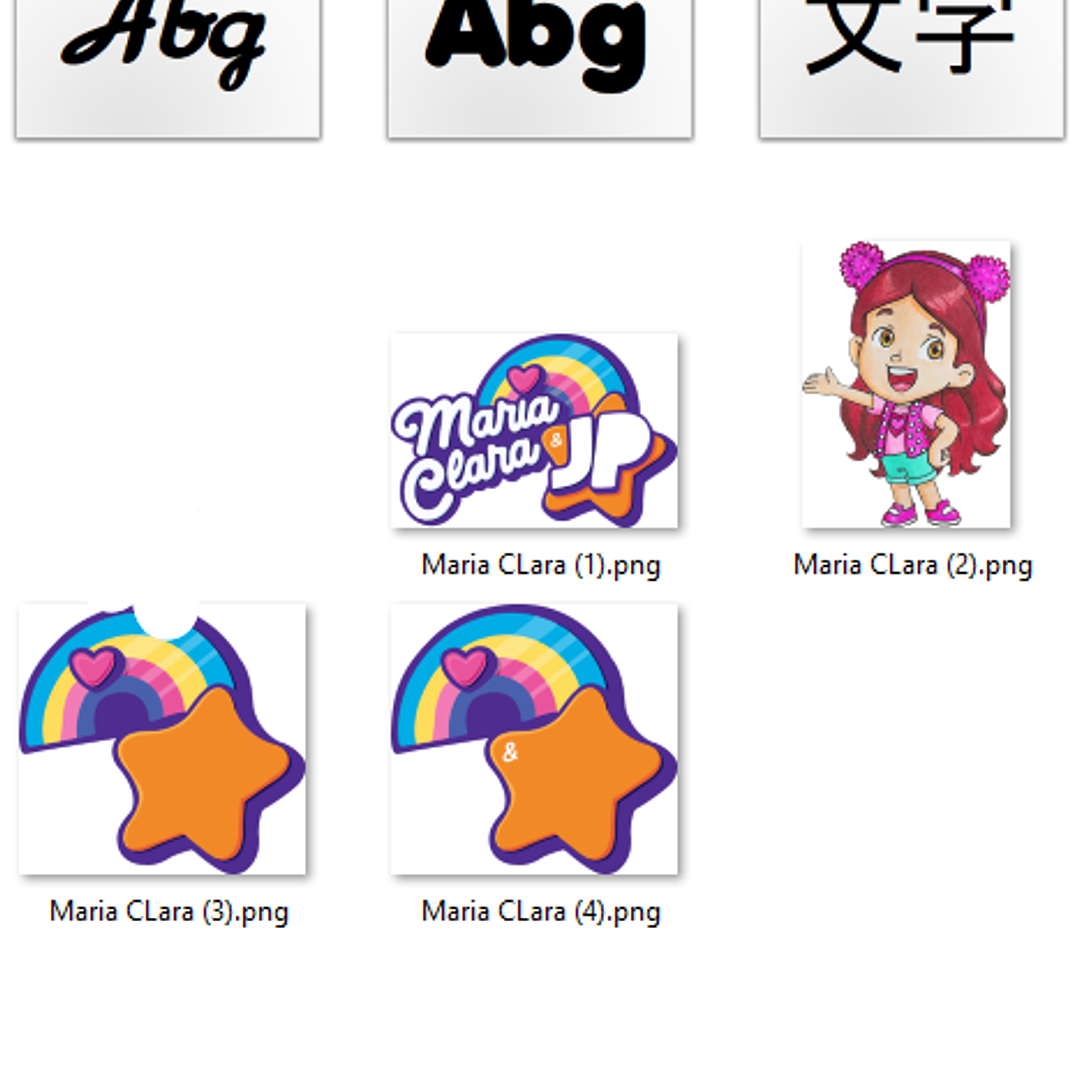 Kit Digital Maria Clara e Jp  2