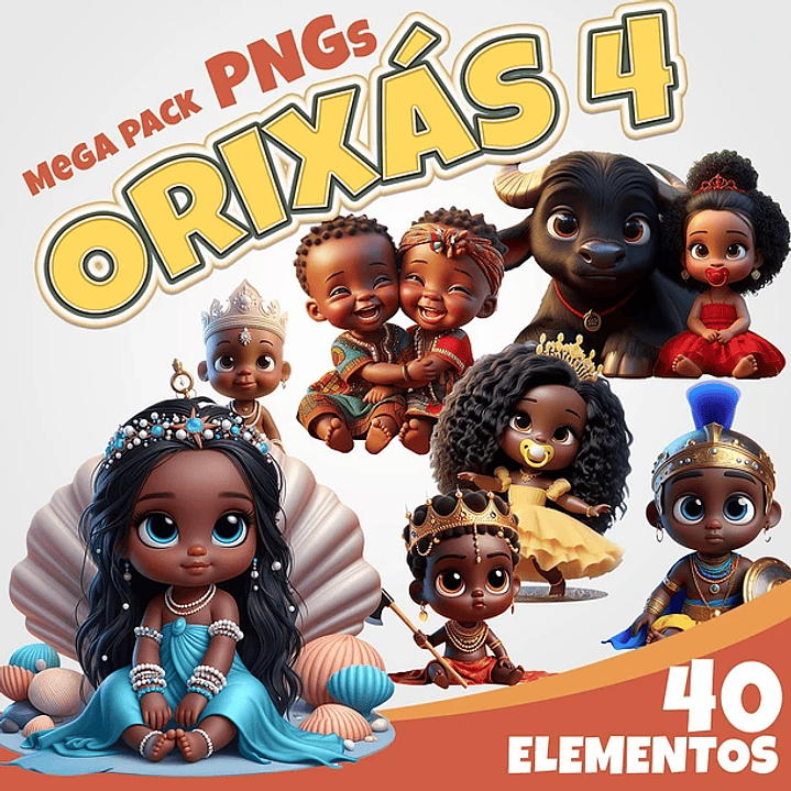 kit Digital Orixás 4 1