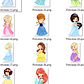 Kit Digital Princesas Aquarela 5 - Thumbnail 2