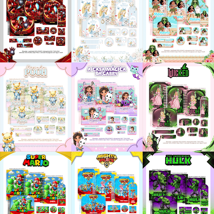 Arquivo Pack Escolar 2.0 2026 - PAMELLA 80 temas 1