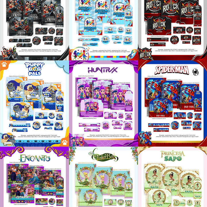 Arquivo Pack Escolar 2.0 2026 - PAMELLA 80 temas 6