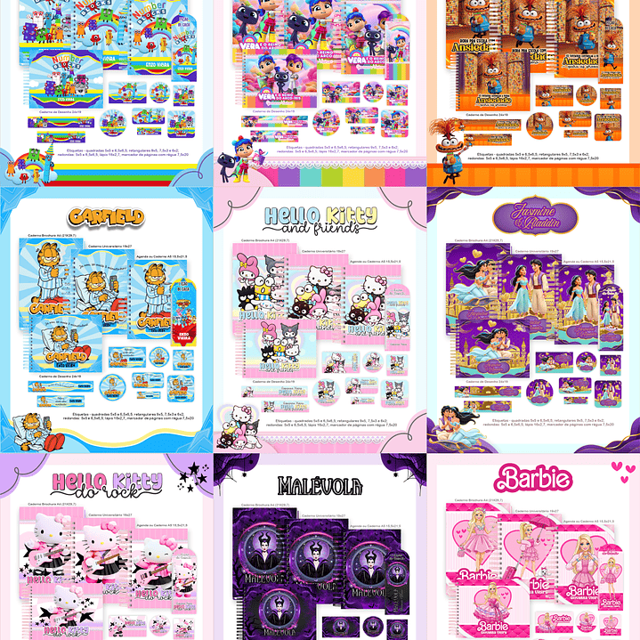 Arquivo Pack Escolar 2.0 2026 - PAMELLA 80 temas 8