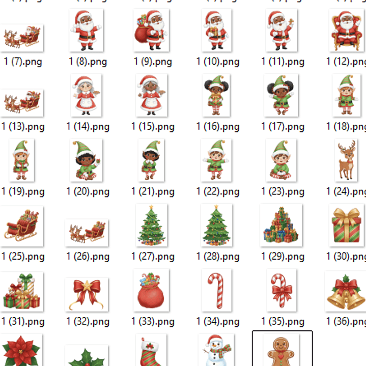 Kit Digital Natal Clássico  2