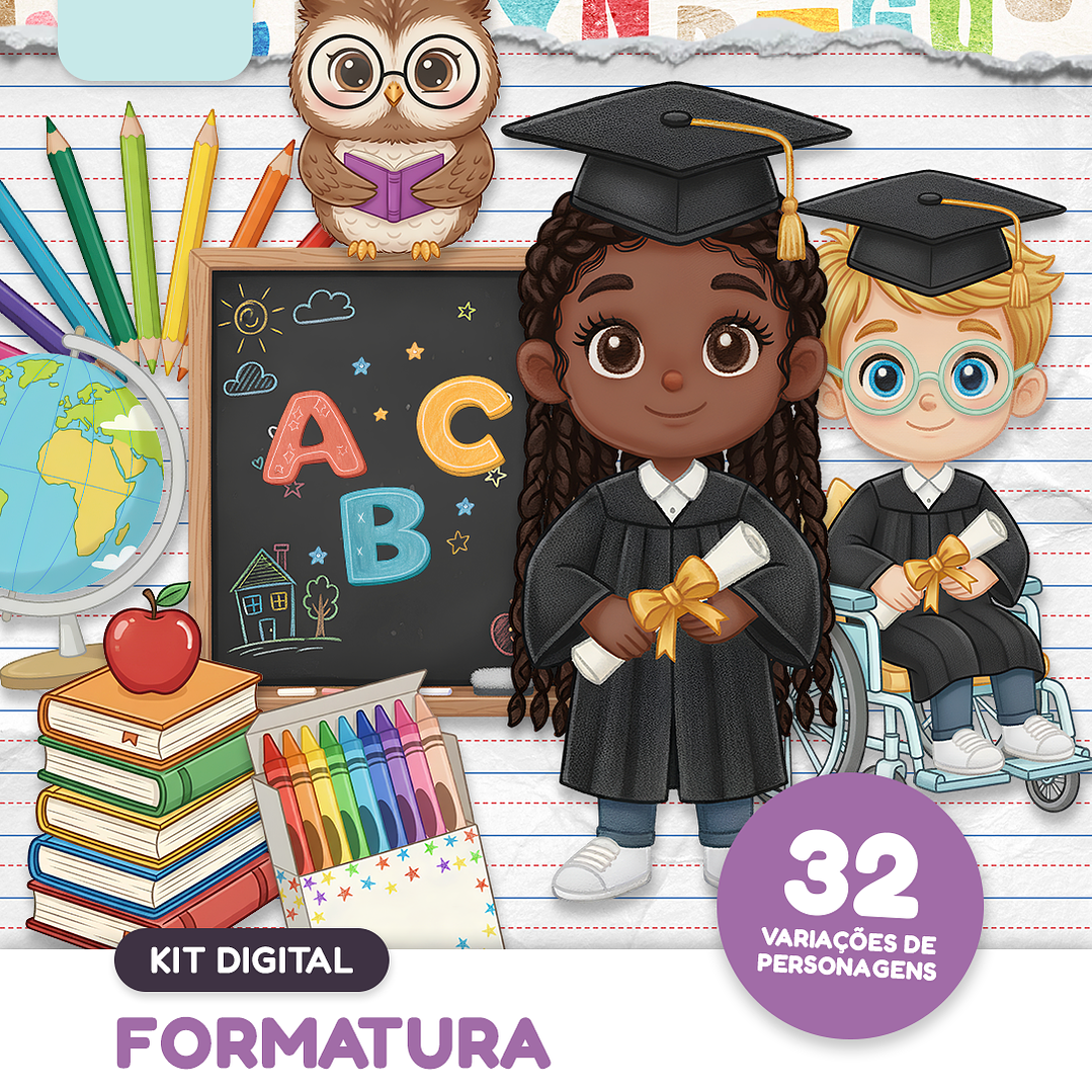 Kit Digital Formatura ABC  1