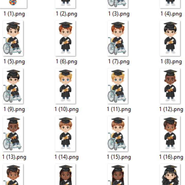 Kit Digital Formatura ABC  3