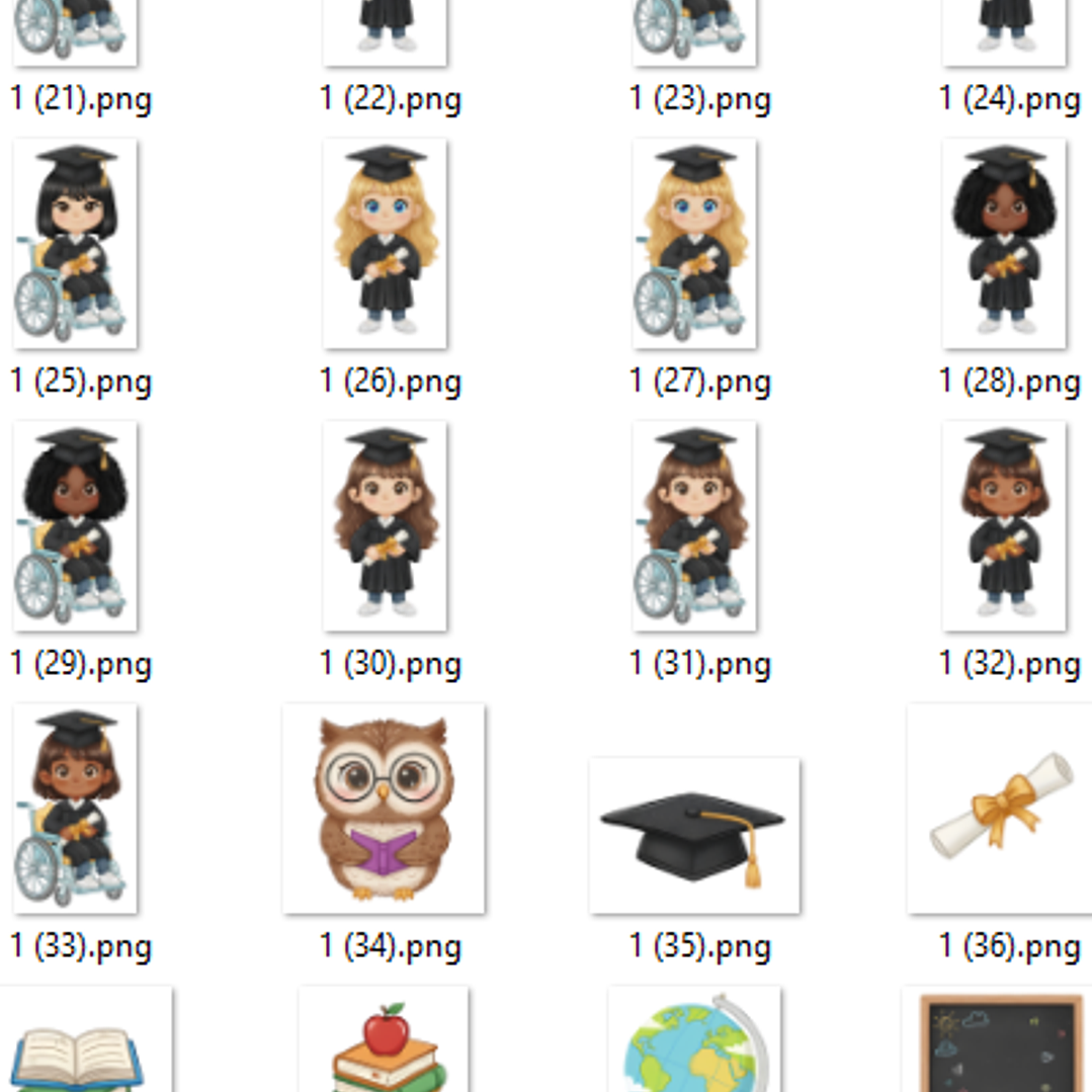 Kit Digital Formatura ABC  4