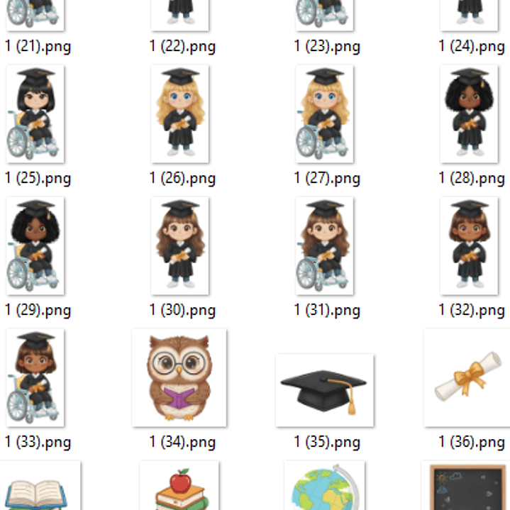 Kit Digital Formatura ABC  4