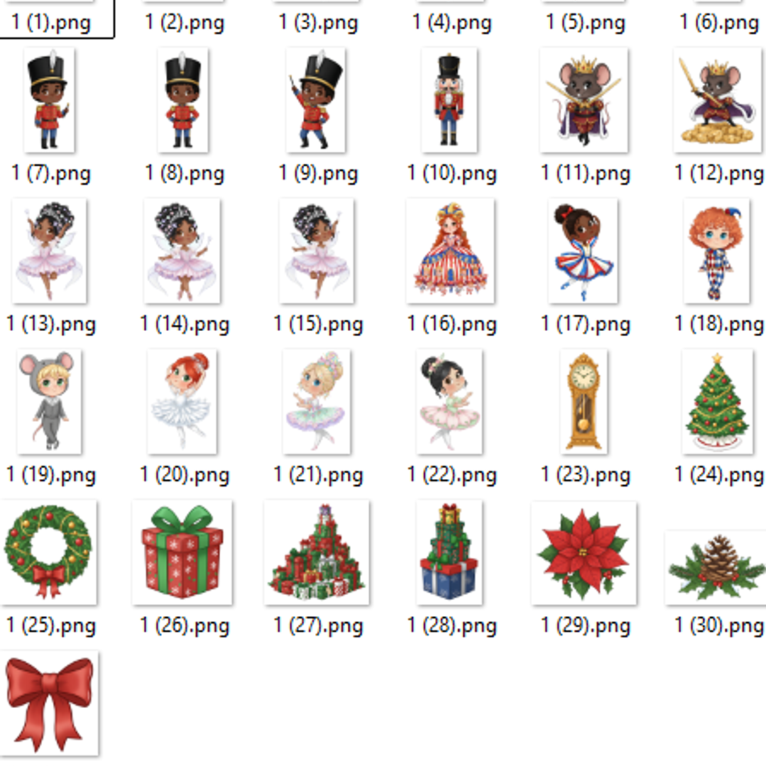 Kit Digital Natal Quebra-Nozes 2