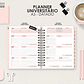 Arquivo Miolo Planner A5 Datado Horizontal  - Thumbnail 1