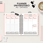 Arquivo Miolo Planner A5 Datado Vertical  - Thumbnail 1
