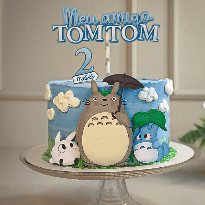 Arquivo Topo de Bolo Meu Amigo Totoro 1