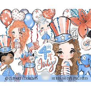 Kit Digital 4 de Julho 