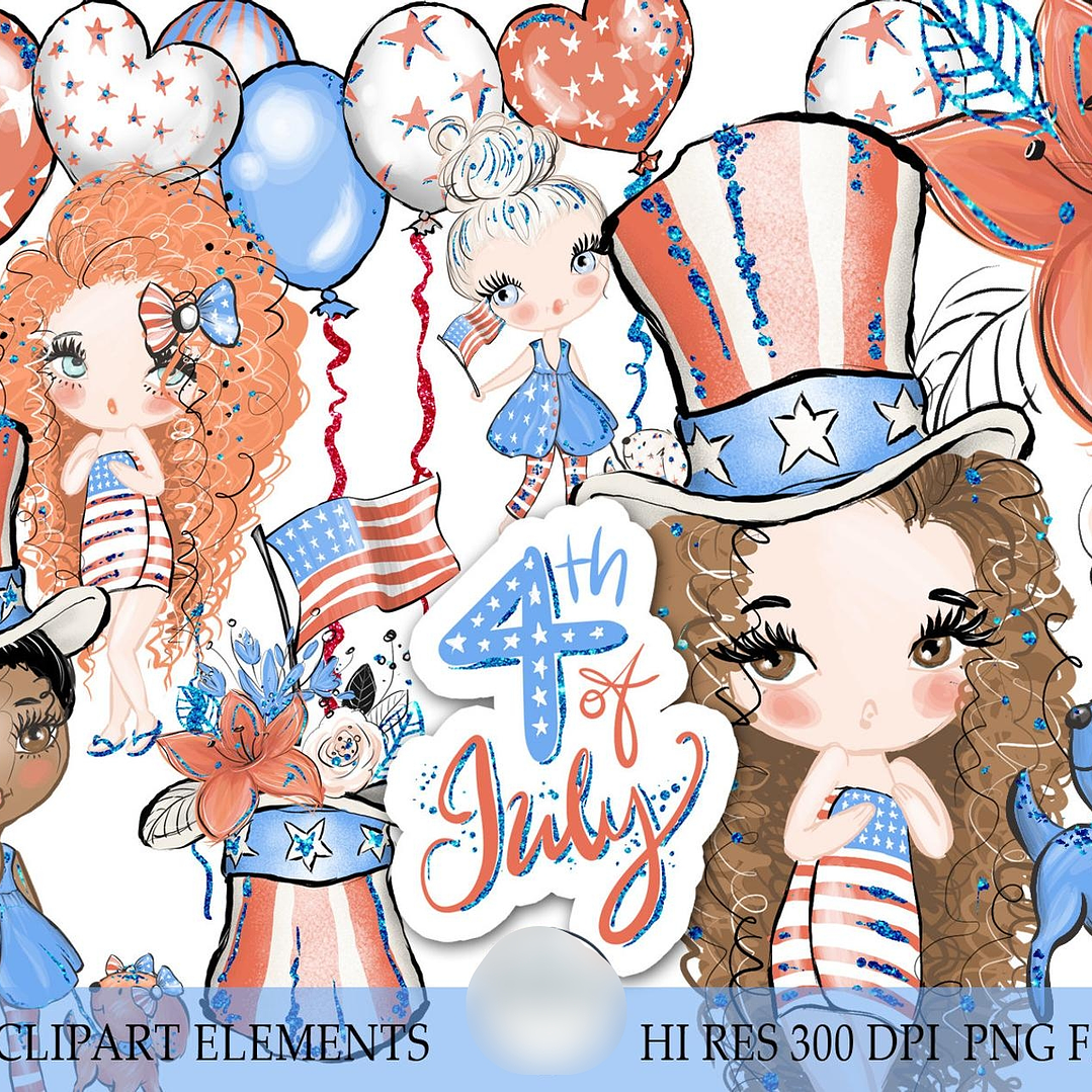 Kit Digital 4 de Julho  1