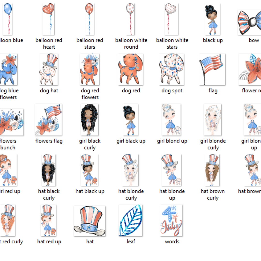 Kit Digital 4 de Julho  2