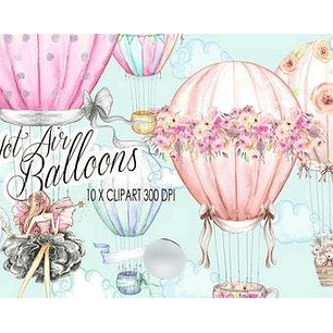 Kit Digital Balões de Ar de Fogo 