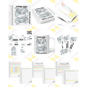 Arquivo Encaderrnação Escolar Video Game 2023