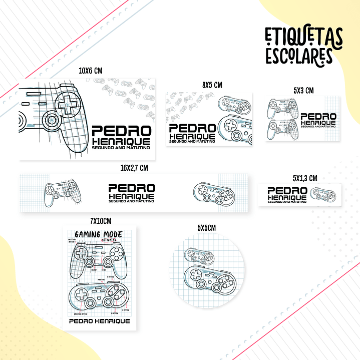 Arquivo Encaderrnação Escolar Video Game 2023 5