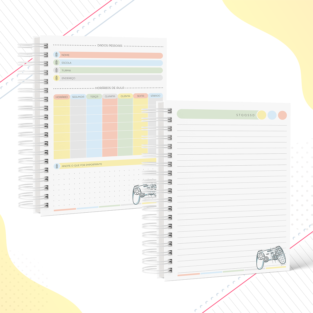 Arquivo Encaderrnação Escolar Video Game 2023 6