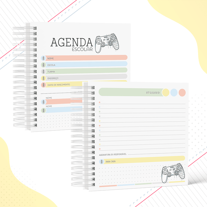 Arquivo Encaderrnação Escolar Video Game 2023 8