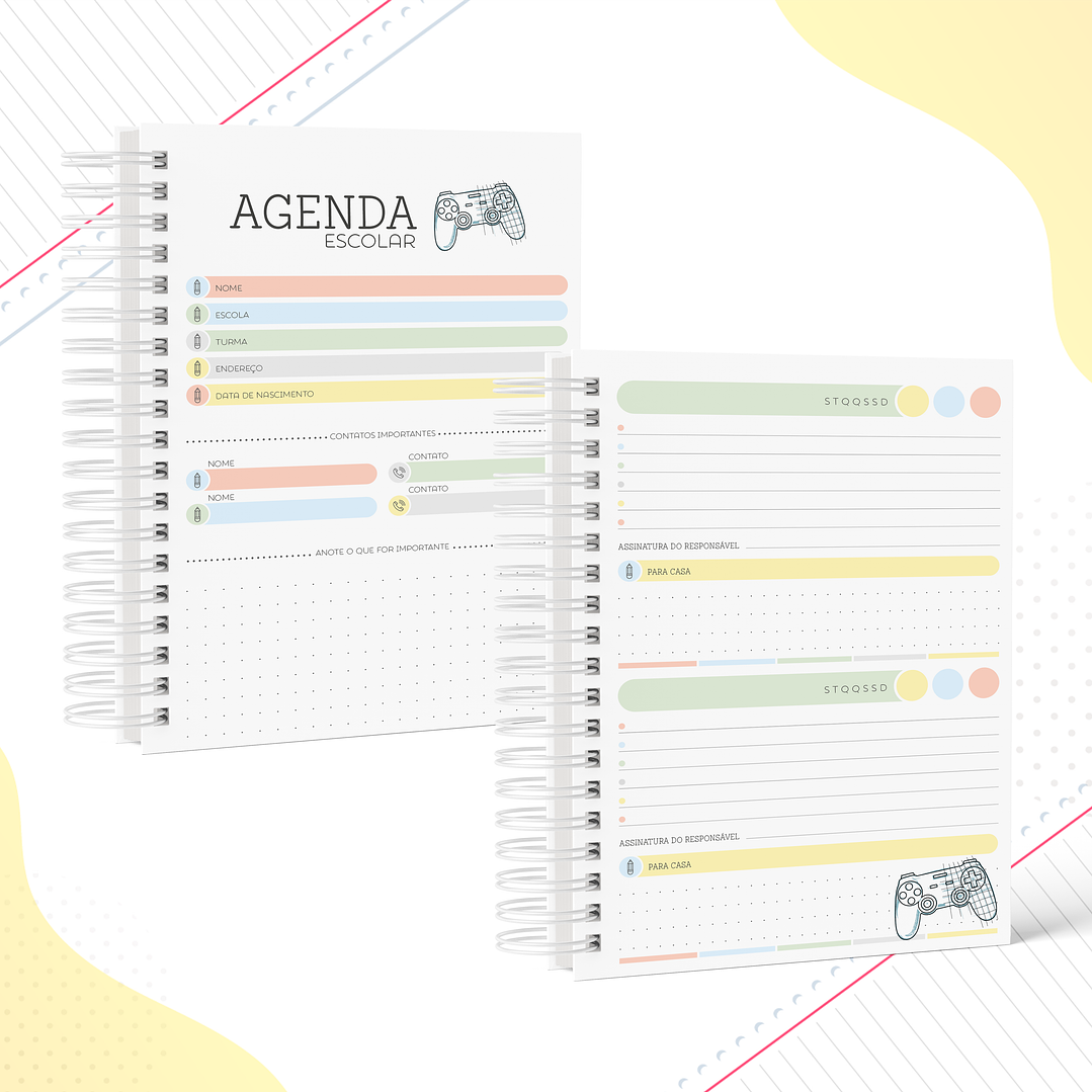 Arquivo Encaderrnação Escolar Video Game 2023 9