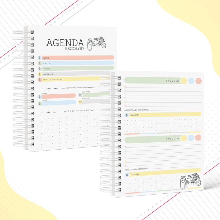 Arquivo Encaderrnação Escolar Video Game 2023 9