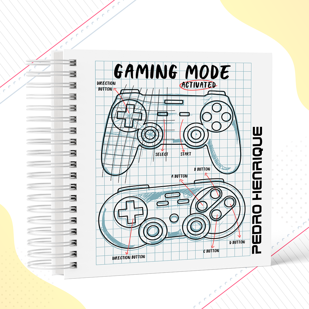 Arquivo Encaderrnação Escolar Video Game 2023 10