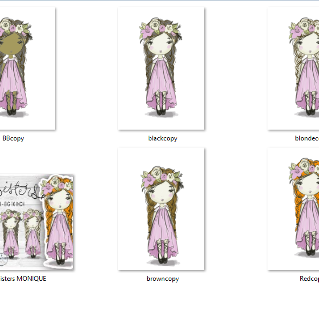 Kit Digital Irmãs Boho  2