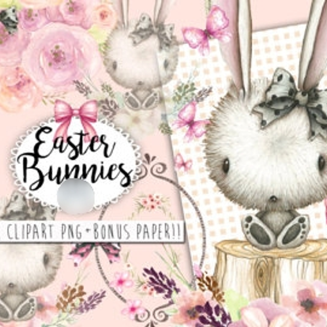 Kit Digital Coelhinhos  1