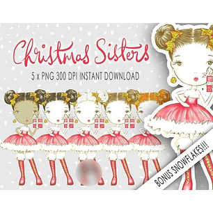 Kit Digital Natal Irmãs