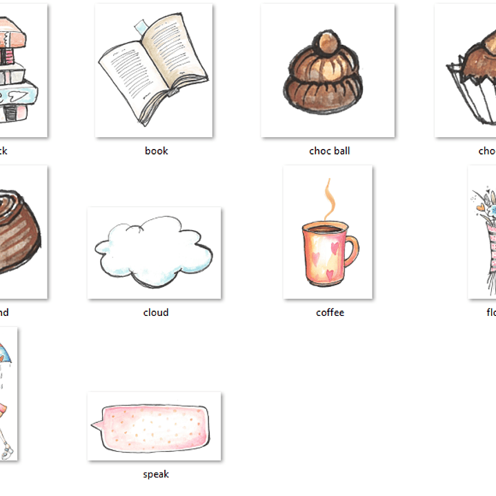 Kit Digital Menina Leitora  2