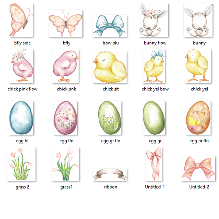 Kit Digital Piquenique de Páscoa 2