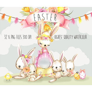 Kit Digital Piquinique da Páscoa 