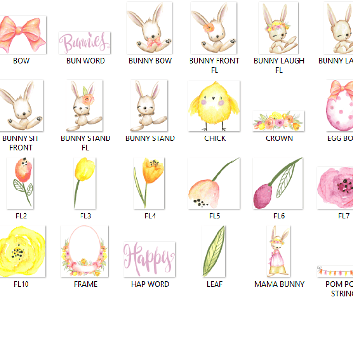 Kit Digital Piquinique da Páscoa  2