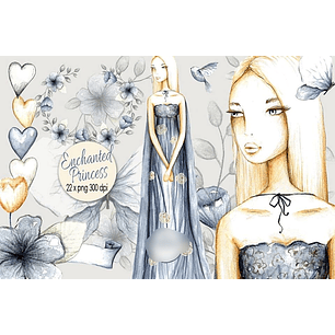 Kit Digital Princesa Encantada 