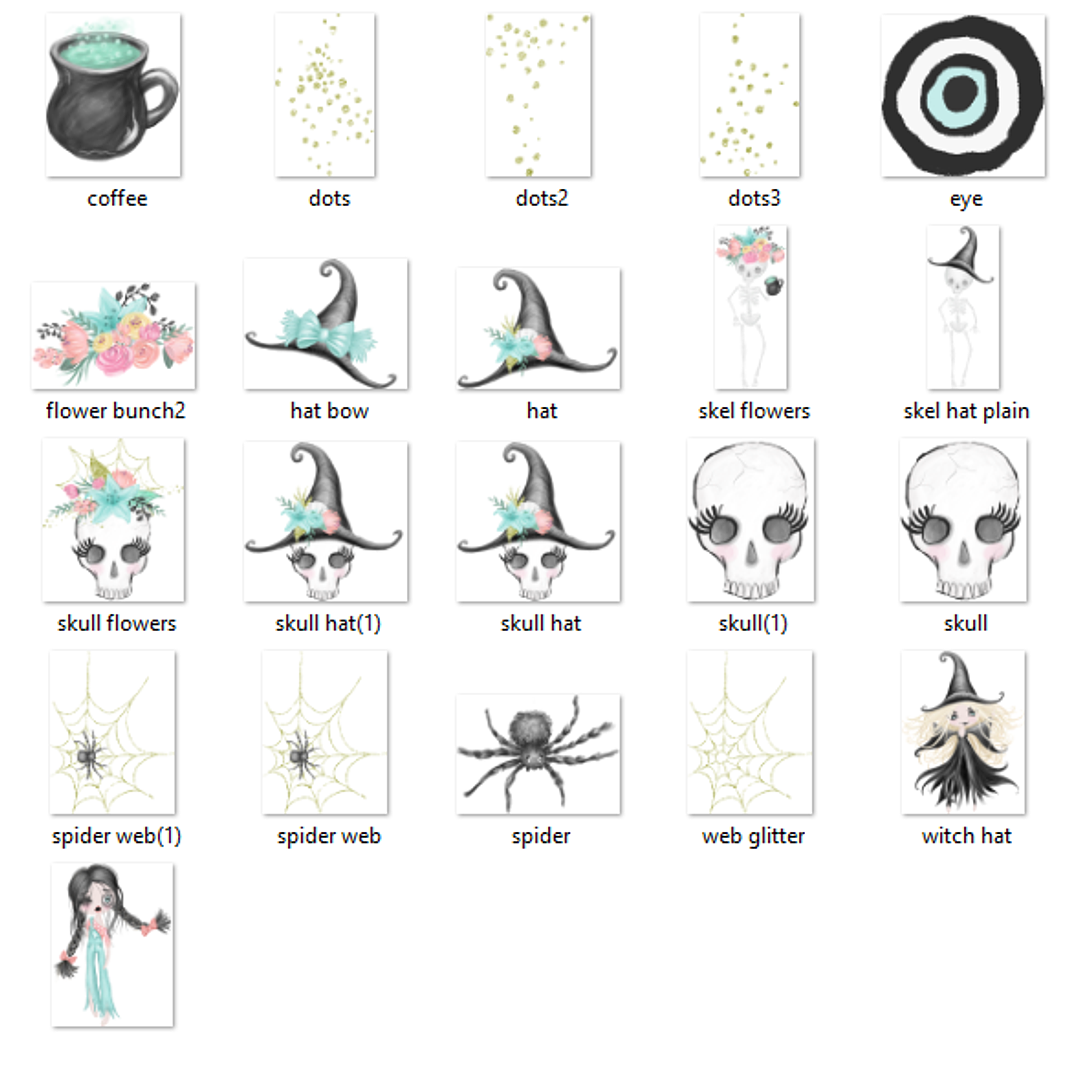 Kit Digital Bruxinhas 2