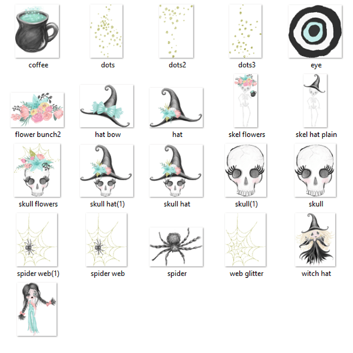 Kit Digital Bruxinhas 2