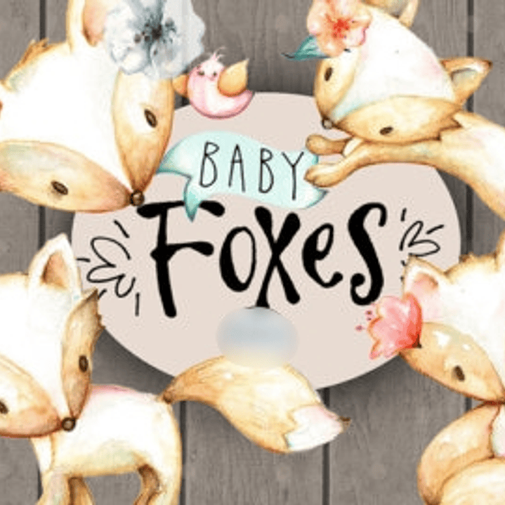 Kit Digital Bebês Raposinhas  1