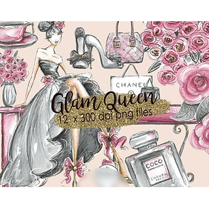 Kit Digital Rainha Glamurosa 