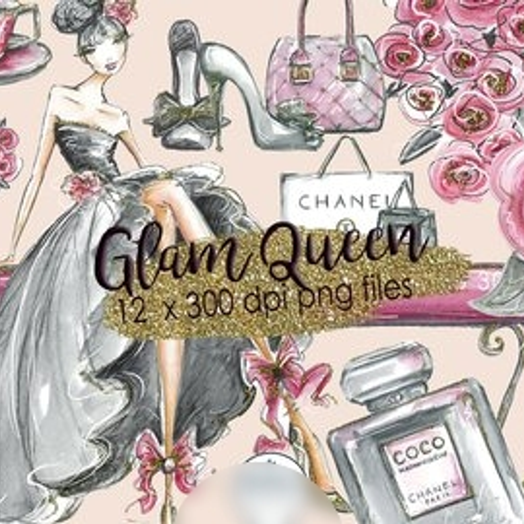 Kit Digital Rainha Glamurosa  1