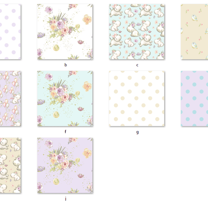 Kit Digital Papéis Hipopótamo Fofinho  2