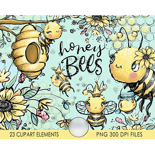 Kit Digital Abelhinhas 