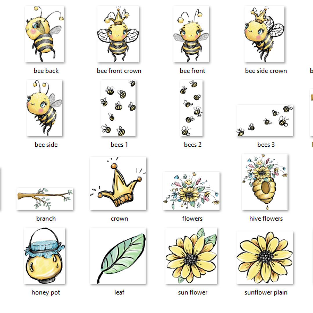 Kit Digital Abelhinhas  2