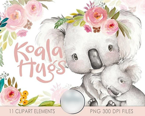 Kit Digital Abraços Koala 
