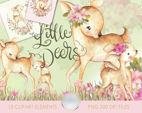 Kit Digital Pequeno Veado 