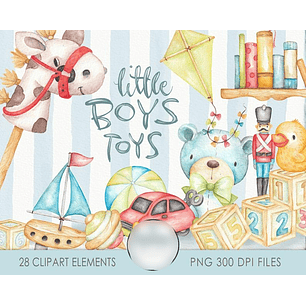 Kit Digital Brinquedos de Meninos 